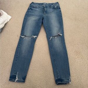 Old Navy Rockstar Super Skinny High Rise sz 8
